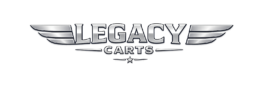 legacy carts logo with wings and star